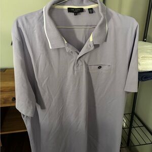 Ted Baker Men's Lavender Polo Shirt